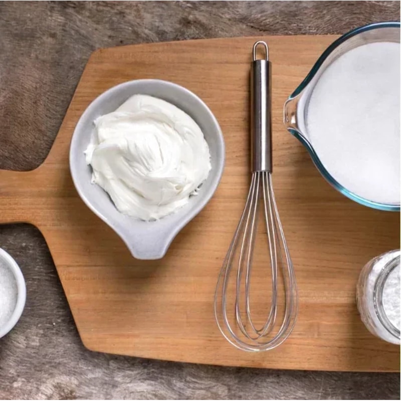 Kitchen Wire Balloon Whisk Manual Egg Beater Stainless Egg Mixing Mixer Tools Milk Whisk Cooking Ga 2