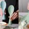 Plastic Rice Spoon Paddles, Home Kitchen Non Stick and Standing, Perfect for Cooking Every Time