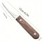 Shrimp Deveining Tool, Stainless Steel Blade and Wooden Handle for Effortless Shrimp Preparation