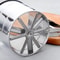 Hand Press Semi-automatic Sugar Flour Sifter, Stainless Steel Baking Tool with Scale