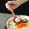 Long Handle Wooden Soup Spoon Ladle Teaspoon for Cooking and Serving Rice, Soups, and Desserts