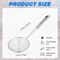 Frying Spider Strainer Stainless Steel Skimmer Spoon For Noodles And Cooking With Handle 3