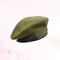 Spring Autumn Army Green Driving Peaked Cap, Men Women Warm Fashion Lightweight, Unisex Adjustable Pure Wool Beret Hat