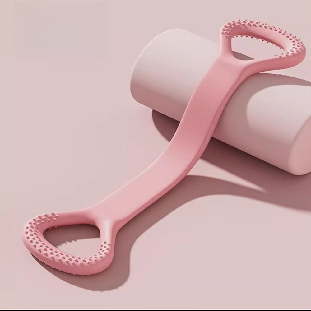 Reinforced Elastic Rope Exercise Band Figure 8 Back And Shoulder Resistance Band Home Fitness Yoga 6