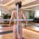 Fitness standing posture training buckle body shape stick, Yoga posture correction stick, Telescopic Pilates posture cor