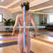 Fitness standing posture training buckle body shape stick, Yoga posture correction stick, Telescopic Pilates posture cor