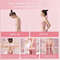Fitness standing posture training buckle body shape stick, Yoga posture correction stick, Telescopic Pilates posture cor