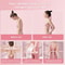 Fitness standing posture training buckle body shape stick, Yoga posture correction stick, Telescopic Pilates posture cor