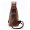Casual Fashion Shoulder Bag PU, USB Data Cable Charging Chest Bag, Men's Outdoor Sports Bag