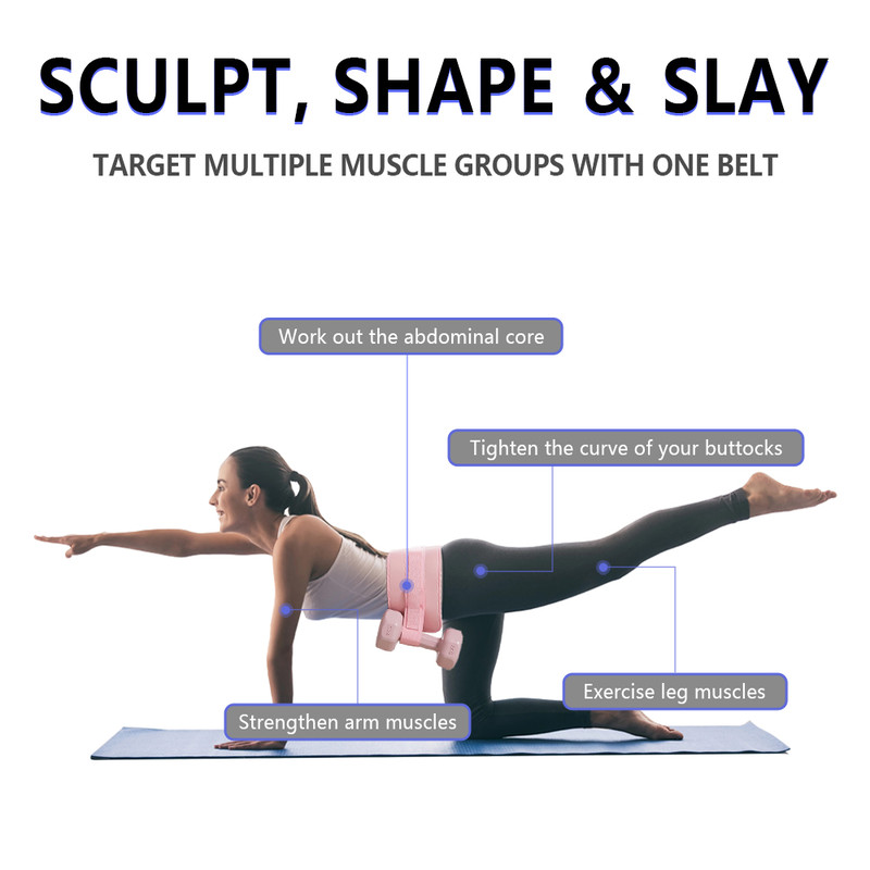 Weight Training Plank Squats Belt, Dumbbell Load Assist Straps, Hip Protection Workout Belt