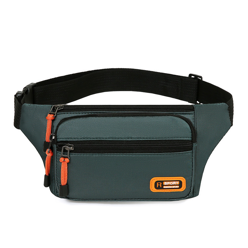 Men Waist Packs Waterproof Fashion Sling Crossbody Bag Casual Running Chest Bag Fanny Pack Belt 0
