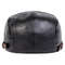 Mens Retro PU Leather Flat Cap Adjustable Side Newsboy Hat Spring Autumn Hip Hop Beret British Pain 3