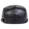 Mens Retro PU Leather Flat Cap Adjustable Side Newsboy Hat Spring Autumn Hip Hop Beret British Pain 3