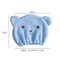 Cute Korean Bear Embroidered Shower Cap Towel Quickdrying Absorbent Head Towel 1