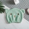 Cute Korean Bear Embroidered Shower Cap Towel Quickdrying Absorbent Head Towel 9