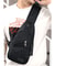 USB Smart Chest Bag Crossbody Backpack Mens Single Shoulder Bag Canvas Waist Pack 4