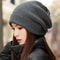 solid real cashmere beanies winter hat for woman acrylic hat woman Autumn Warm skullies for man Wholesales