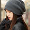 solid real cashmere beanies winter hat for woman acrylic hat woman Autumn Warm skullies for man Wholesales