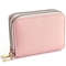 Fashion Short Credit Card Holder Womens Double Zipper Wallet Large Capacity Coin Purse 1