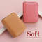 Fashion Short Credit Card Holder Womens Double Zipper Wallet Large Capacity Coin Purse 4