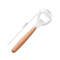 Beer And Soda Drink Opener Wooden Handle Stainless Steel Bottle Opener 4