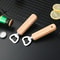Wine Beer Bottle Opener Cork Screw Wood Multi Function Can Kitchen Bar Tools Wholesale Dropshipping 0