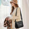 Large Capacity Women's Shoulder Bag, Multi-layer Fashionable Mother's Bag for Middle-aged Women