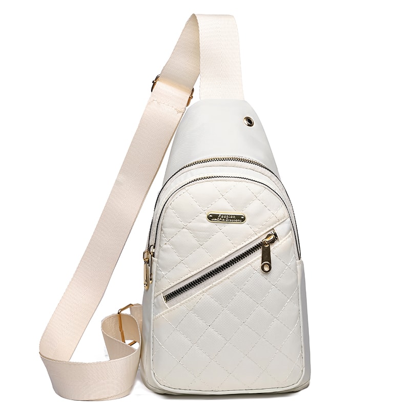 Travel Backpack For Men And Women Multi Color Slanted Fabric Neutral Style Nylon Material Bag 7