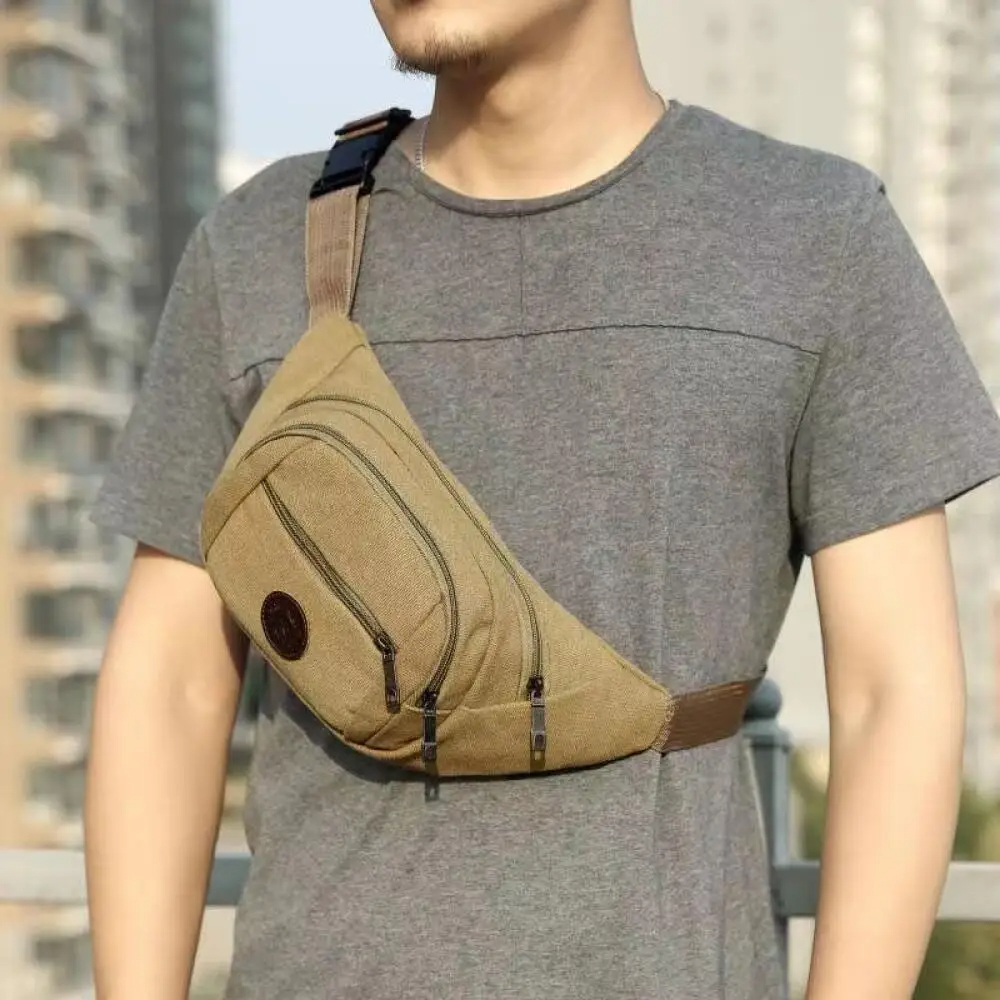 Rainproof Lightweight Mens Outdoor Waist Pack Wear Resistant Chest Pack Suitable For Outdoor Activi 1