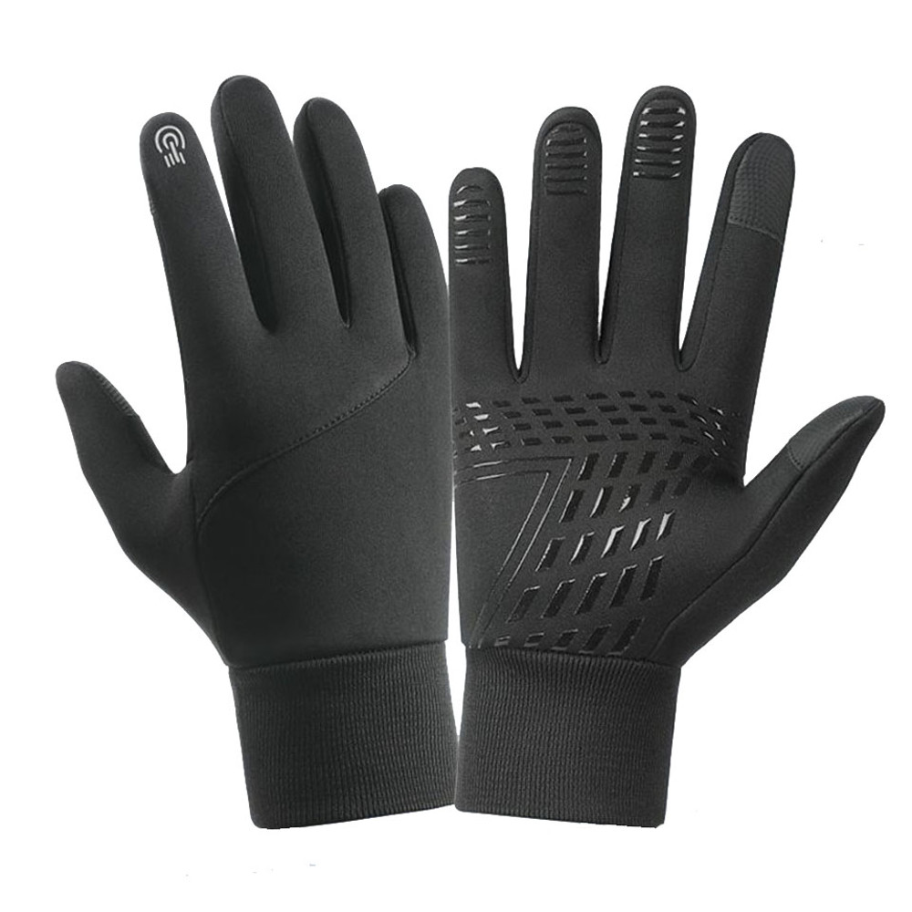Motorcyclist Autumn Winter Warm Camping Gloves GTUBIKE Cycling Gloves For Men Women Waterproof Touc 7