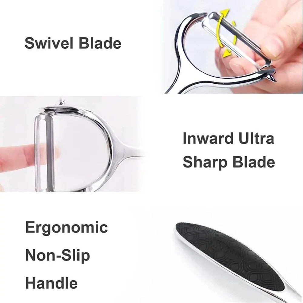 Shop A Versatile Stainless Steel Vegetable Peeler Perfect For Peeling Potatoes Carrots And Fruits 2