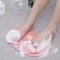 Anti-Slip Suction Cup Exfoliating Foot Brush and Back Scrubber - Body Dirt Removal Tool