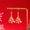 Classic Trendy Xmas Tree Drop Earrings for Holiday Jewelry Lovers Earring For Women Men Holiday Jewelry