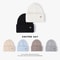 Real Rabbit Fur Winter Hat Fashion Women Beanie Warm Solid CoverWomen Solid Adult Cover Head Cap 3