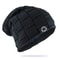 Thick Soft Stretch Beanie Hat Knit Wool Winter Hat For Men And Women New Unisex Fashion Outdoor Sku 6