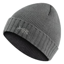 winter beanie hats with fleece lining thick warm for men women stretchy fit unisex cuffed knit hat