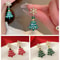 Holiday Party Gifts Metal Bowknot Loop Dangle Earrings for Women Jewelry Accessories Holiday Party Gifts