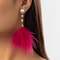 Trend Party Jewelry Gift Tassel Drop Earrings For Women Fashion Imitation Pearl Earrings Salircon B 8
