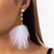 Trend Party Jewelry Gift Tassel Drop Earrings For Women Fashion Imitation Pearl Earrings Salircon B 9