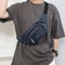 Waterproof Sports Mobile Phone Bag, Large-capacity Men Waist Bag, Casual Oxford Anti-theft Chest Bag for Outdoor Travel