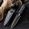 High Hardness 1pc Stainless Steel Pocket Knife with Sheath, Portable BBQ Peel Knife for Outdoors