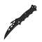 Sharp Outdoor Tactical Folding Knife, High Hardness Stainless Steel Survival Pocket Knife for Hiking and Camping