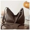 Maillard Vintage Casual Tote Bags PU Leather Crossbody Stylish Large Capacity Handbag For Women 1