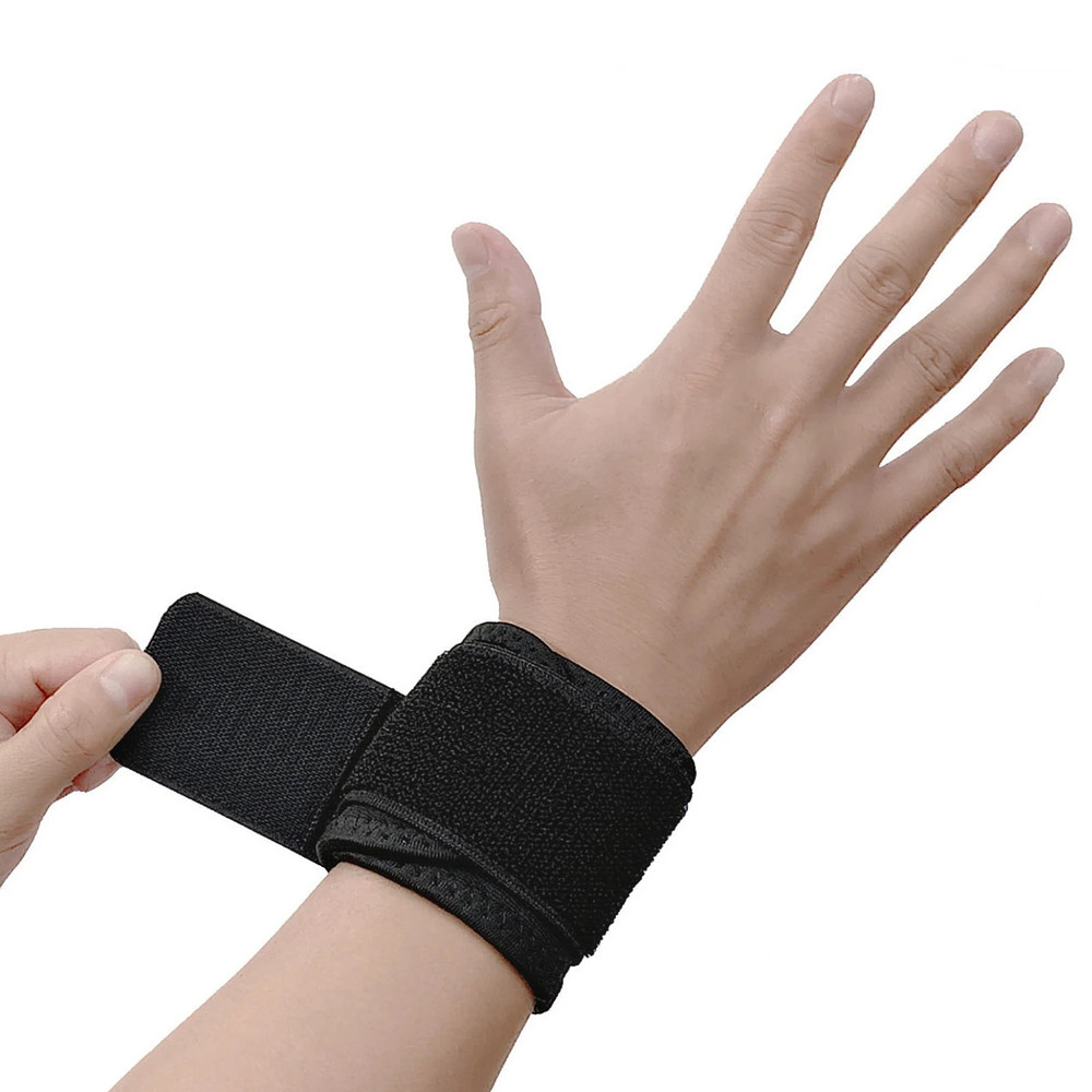 Wrist Stabilizer Brace With Adjustable Bandages Office Pain Relief LeftRight Hand Support Wraps 3