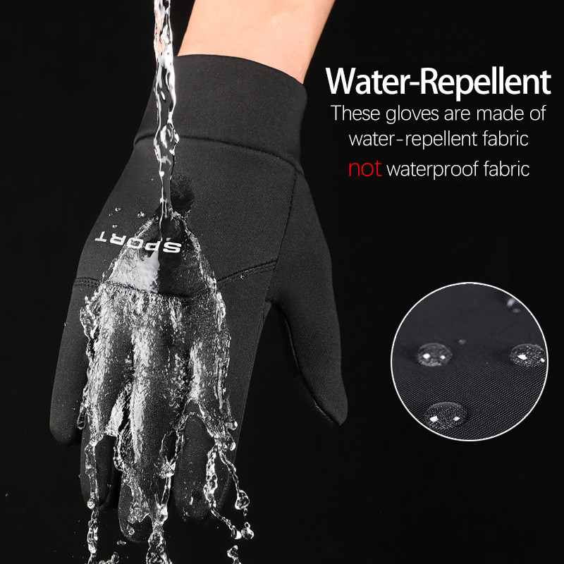Winter Outdoor Sports Ski Gloves Windproof WaterRepellent Fleece ColdProof Cycling Touchscreen NonS 4