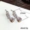 New Fashion Bridal Accessories Huitan Women Drop Earring, Wedding Band Jewelry Leave Water Drop Shape, Cubic Zirconia