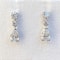 Huitan Women's Drop Earrings Silver Fashion Jewelry, Elegant Versatile Female Ear Accessories for Wholesale
