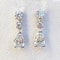 Huitan Women's Drop Earrings Silver Fashion Jewelry, Elegant Versatile Female Ear Accessories for Wholesale