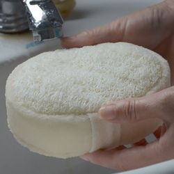thick loofah sponge for bath, shower rub, healthy massage scrubber durable healthy massage brush