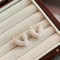 Elegant New Trend Jewelry Pearl Heart Shaped Hoop Earrings For Women Luxury Accessories 4